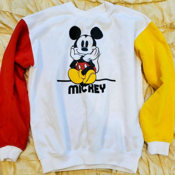 Vintage Disney Mickey Mouse Sweatshirt Size S - Picture 1 of 1